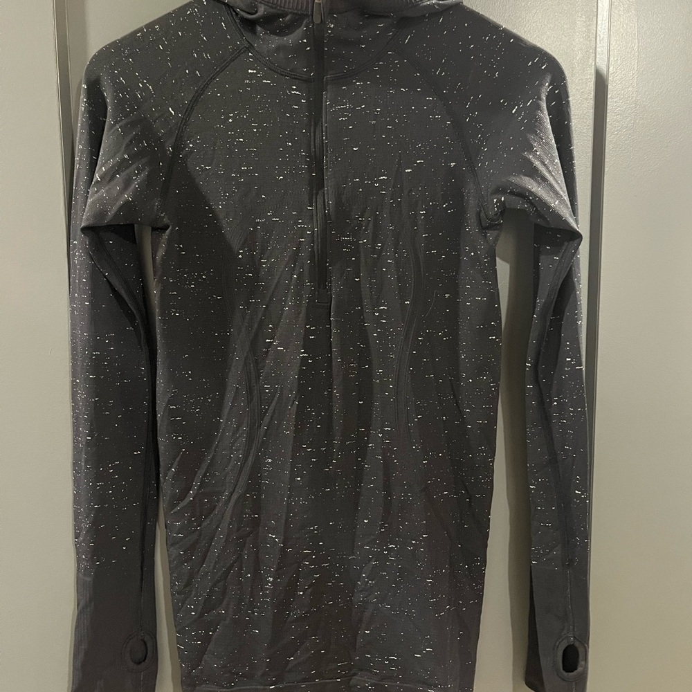 lululemon athletica Gray Speckled Hoodie